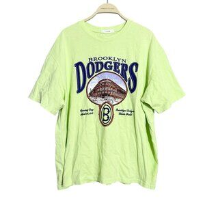 Vintage Brooklyn Dodgers Tshirt Men L, XL Baseball Ebbets Field Stadium Opening